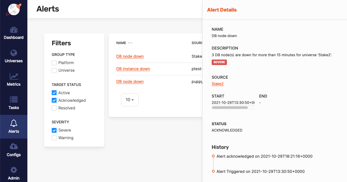 Alert Details Alert Details